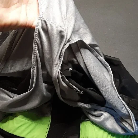 ZeroXposur Black with Lime Accent Color Swim Trunks - Picture 7 of 12